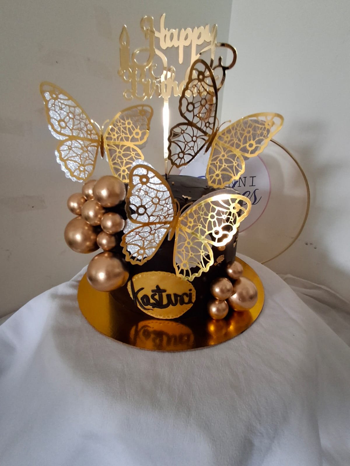 Pure veg homemade cake design 2